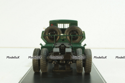 Маз-200В, седельный тягач, темно-зеленый, SSM1115, SSM 1:43
