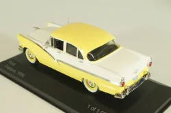 Ford Fairlane 1956, yellow/white, WB043, Whitebox 1:43