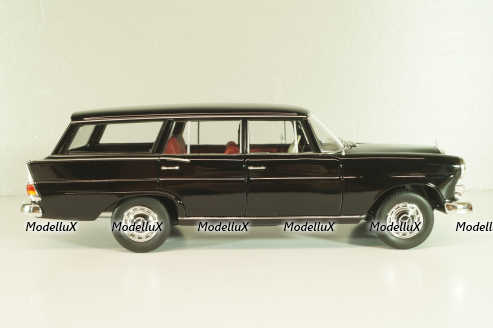 Mercedes-Benz 200 Universal (W110) B II 1966б black L.E, 500 pcs., 183708, Norev 1:18