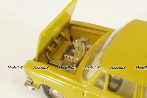 Москвич-408 А1, горчичный, 8 Мая 1981г., Тантал/Радон 1:43