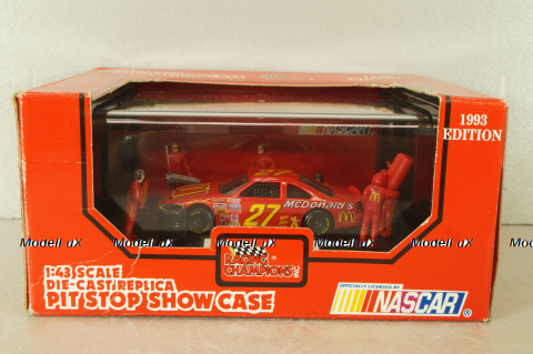 Ford Nascar Pit Stop Diarama 1993, red, 7060, Racing Champions 1:43
