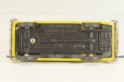 Москвич-408 А1, горчичный, 8 Мая 1981г., Тантал/Радон 1:43