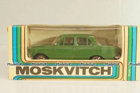 Москвич-408 А1, травяной, Декабрь 1986г., Тантал/Радон 1:43