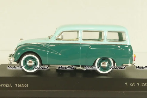 IFA F9 Kombi 1953, green/light green, WhiteBox 1:43