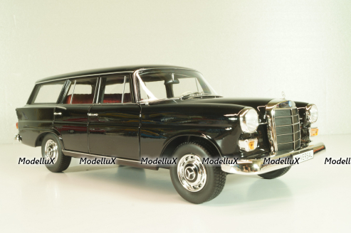 Mercedes-Benz 200 Universal (W110) B II 1966б black L.E, 500 pcs., 183708, Norev 1:18