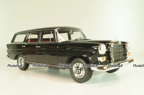 Mercedes-Benz 200 Universal (W110) B II 1966б black L.E, 500 pcs., 183708, Norev 1:18