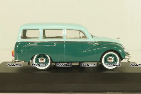 IFA F9 Kombi 1953, green/light green, WhiteBox 1:43