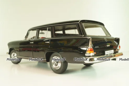 Mercedes-Benz 200 Universal (W110) B II 1966б black L.E, 500 pcs., 183708, Norev 1:18