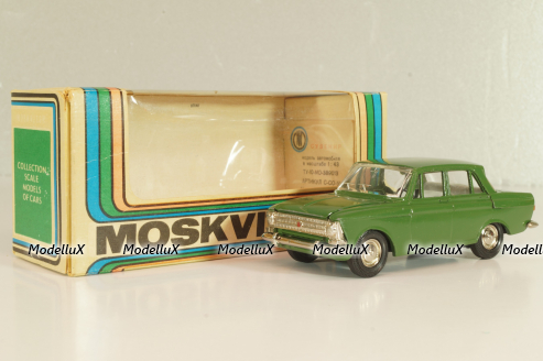 Москвич-408 А1, травяной, Декабрь 1986г., Тантал/Радон 1:43