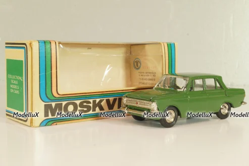 Москвич-408 А1, травяной, Декабрь 1986г., Тантал/Радон 1:43