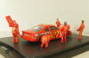 Ford Nascar Pit Stop Diarama 1993, red, 7060, Racing Champions 1:43