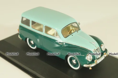 IFA F9 Kombi 1953, green/light green, WhiteBox 1:43