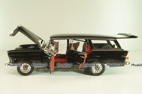 Mercedes-Benz 200 Universal (W110) B II 1966б black L.E, 500 pcs., 183708, Norev 1:18