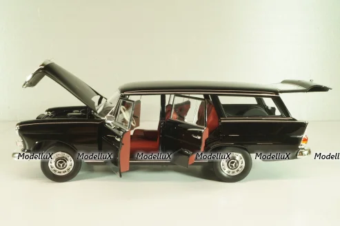 Mercedes-Benz 200 Universal (W110) B II 1966б black L.E, 500 pcs., 183708, Norev 1:18