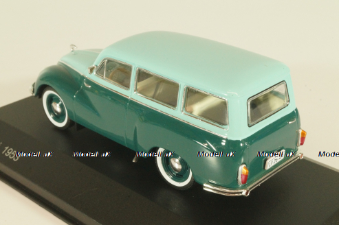 IFA F9 Kombi 1953, green/light green, WhiteBox 1:43