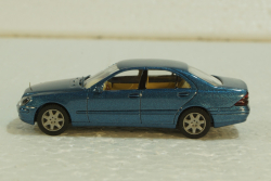 Mercedes S500 W220, blue, 1590224, Wiking 1:87