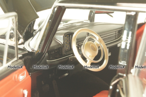 Mercedes-Benz 200 Universal (W110) B II 1966б black L.E, 500 pcs., 183708, Norev 1:18