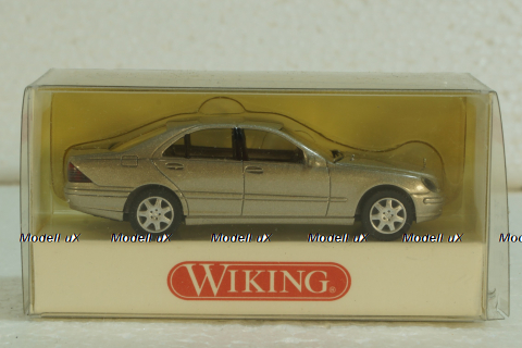 Mercedes S500 W220, gold, 1590425, Wiking 1:87
