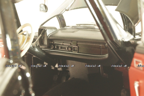 Mercedes-Benz 200 Universal (W110) B II 1966б black L.E, 500 pcs., 183708, Norev 1:18