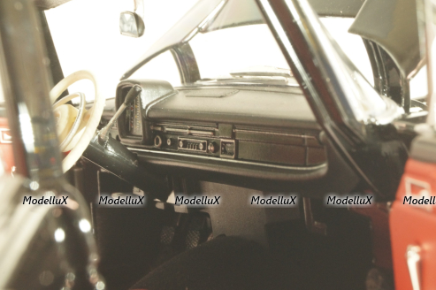 Mercedes-Benz 200 Universal (W110) B II 1966б black L.E, 500 pcs., 183708, Norev 1:18