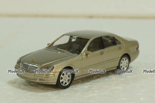 Mercedes S500 W220, gold, 1590425, Wiking 1:87