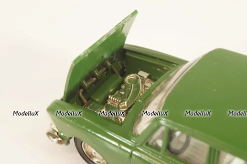 Москвич-408 А1, травяной, Декабрь 1986г., Тантал/Радон 1:43
