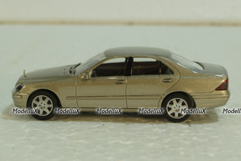 Mercedes S500 W220, gold, 1590425, Wiking 1:87