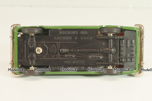 Москвич-408 А1, травяной, Декабрь 1986г., Тантал/Радон 1:43