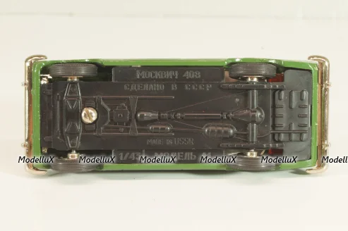 Москвич-408 А1, травяной, Декабрь 1986г., Тантал/Радон 1:43