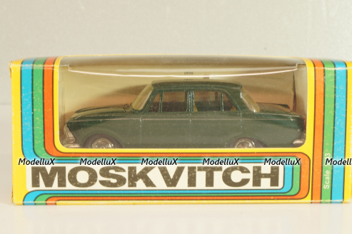 Москвич-408 А1, бутылочный, Февраль 1979г., Тантал/Радон 1:43
