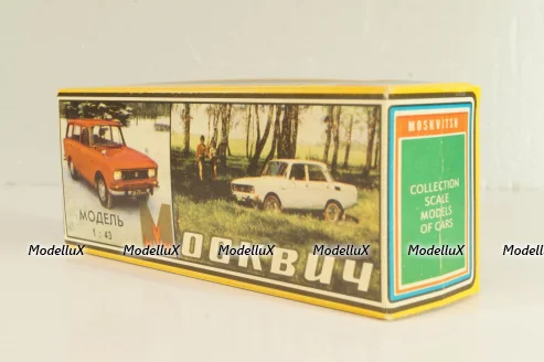 Москвич-408 А1, бутылочный, Февраль 1979г., Тантал/Радон 1:43