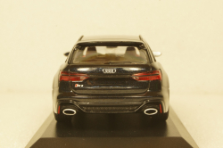 Audi RS6 Avant 2019, black metallic, 410018015, Minichamps 1:43