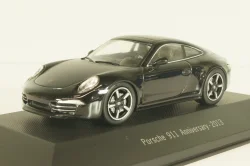 Porsche 911 (997) Anniversary 2013, black, 7114007, Atlas 1:43 Уценка!