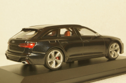 Audi RS6 Avant 2019, black metallic, 410018015, Minichamps 1:43
