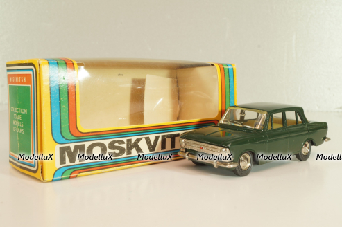 Москвич-408 А1, бутылочный, Февраль 1979г., Тантал/Радон 1:43