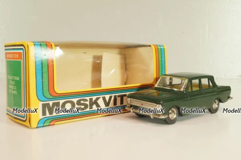 Москвич-408 А1, бутылочный, Февраль 1979г., Тантал/Радон 1:43