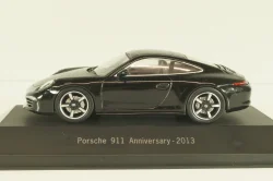 Porsche 911 (997) Anniversary 2013, black, 7114007, Atlas 1:43 Уценка!