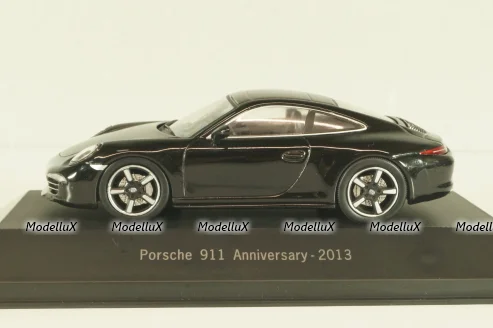 Porsche 911 (997) Anniversary 2013, black, 7114007, Atlas 1:43 Уценка!