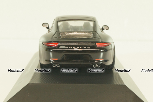 Porsche 911 (997) Anniversary 2013, black, 7114007, Atlas 1:43 Уценка!