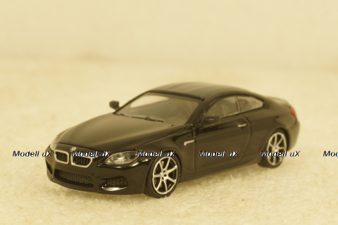 BMW M6 Coupe 2015 black, 870027304, Minichamps 1:87