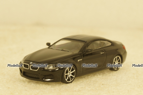 BMW M6 Coupe 2015 black, 870027304, Minichamps 1:87
