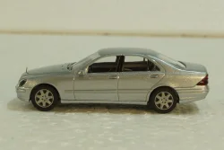 Mercedes S500 W220, silver, 1590124, Wiking 1:87