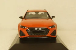 Audi RS6 Avant 2019, orange metallic, 410018014, Minichamps 1:43