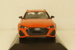 Audi RS6 Avant 2019, orange metallic, 410018014, Minichamps 1:43