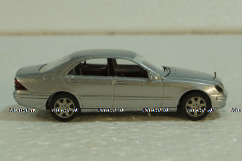 Mercedes S500 W220, silver, 1590124, Wiking 1:87