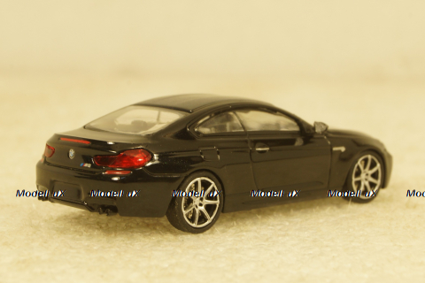 BMW M6 Coupe 2015 black, 870027304, Minichamps 1:87
