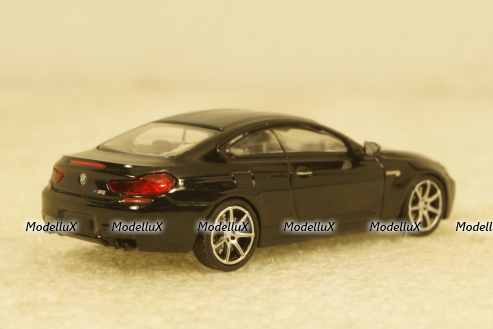 BMW M6 Coupe 2015 black, 870027304, Minichamps 1:87