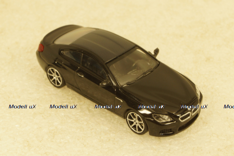 BMW M6 Coupe 2015 black, 870027304, Minichamps 1:87