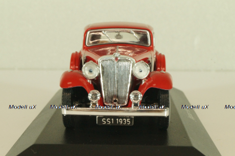 Jaguar SS1 Airline Coupe 1935, red, 4641105, Atlas 1:43