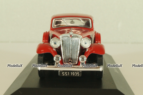 Jaguar SS1 Airline Coupe 1935, red, 4641105, Atlas 1:43
